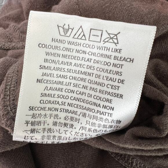 Fear Of God Essentials Brown Terry Resort Lounge Pants Logo Women's Size XS FOG - Picture 13 of 13